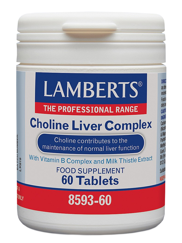 Lamberts Choline Liver Complex 60 tabs